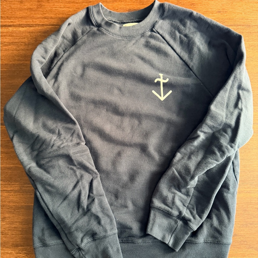 La Paz navy crew neck sweatshirt